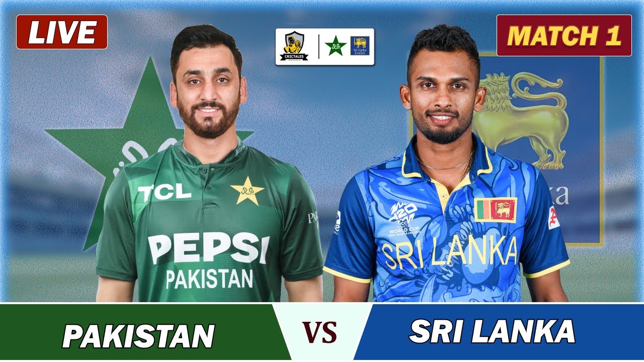 PAK vs SRI 1ST T20 MATCH LIVE , DAMBULLA | PAKISTAN vs SRI LANKA LIVE COMMENTARY | PAK BAT