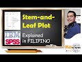 Stem and Leaf Plot | Data Analysis in IBM SPSS || Explained in Filipino