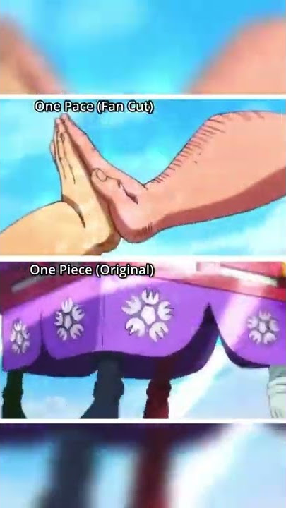 One Piece vs One Pace 😲#shorts