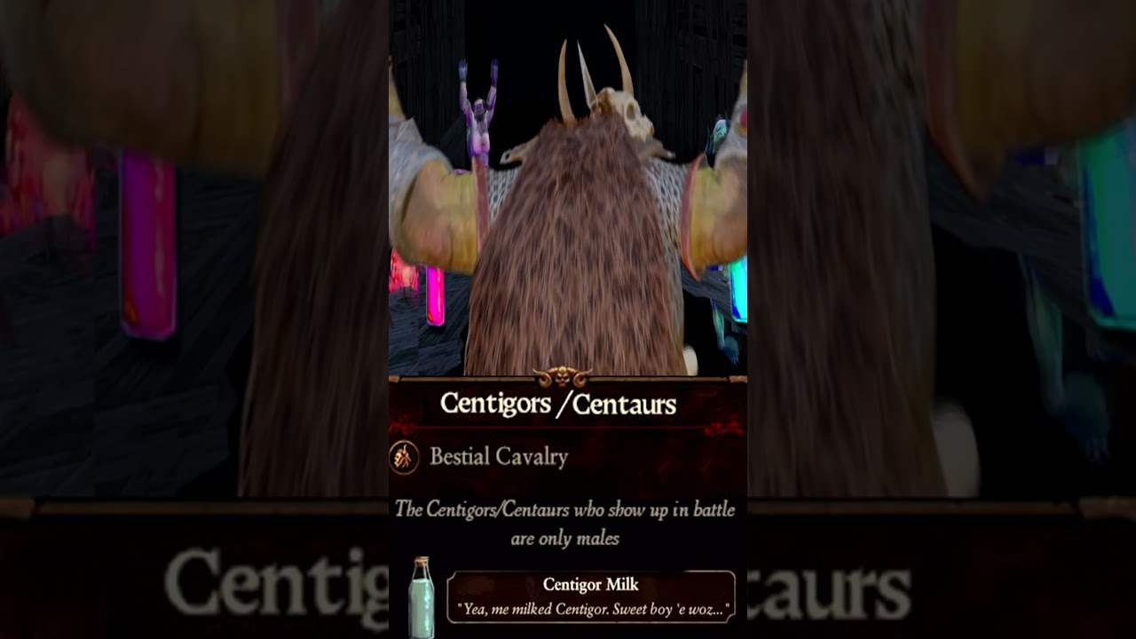 The One Who Truly Wins when CA constantly adds New Beastmen Units in Total war Warhammer3