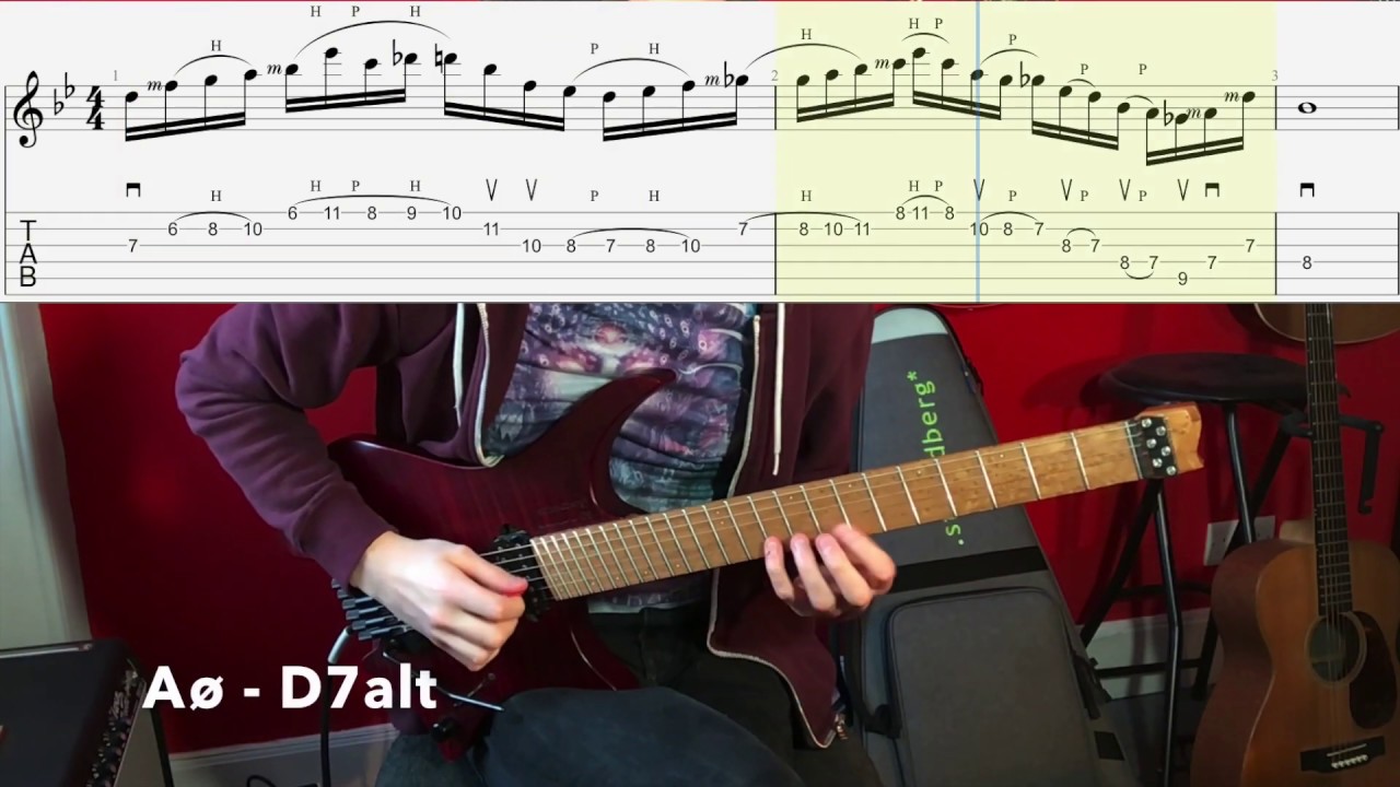 Two Outside Fusion Licks (With On-screen Tabs)