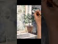 #shorts Basic Landscape Watercolor - In the kitchen (coloring, Arches) NAMIL ART