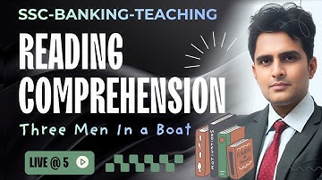 Reading Comprehension | Three Men in a Boat | 1 November, 2025 | Reading, Vocab