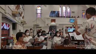 Mons. Marco Frisina - Eccomi (Inilah diriku) - Cappella Victoria Jakarta \u0026 Friends