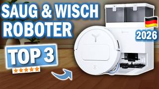 Die BESTEN SAUG-&amp; WISCHROBOTER mit Station 2026 | Roborock Qrevo, Ecovacs T80, Dreame L10s Ultra