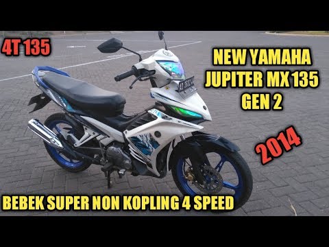 KECEPATAN NEW JUPITER MX 2014 masih mesin standar. 