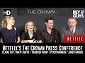 Netflix's The Crown Press Conference in Full - Matt Smith / Claire Foy