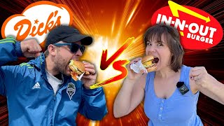 Dicks vs. In-N-Out Burger | West Coast BURGER SHOWDOWN