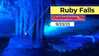 Dave Outdoors visits Ruby Falls deep inside of Lookout Mountain in Chattanooga, Tennessee