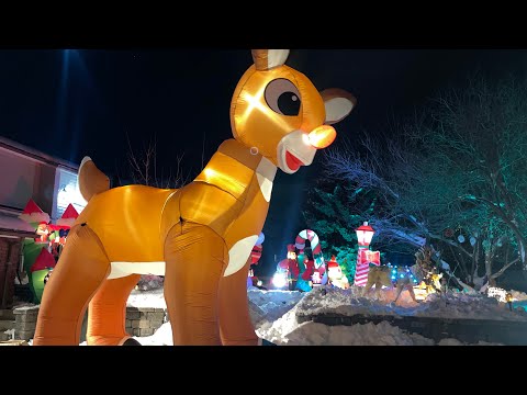 Unboxing A 15 Rudolph The Red Nosed Reindeer Animated Christmas Inflatable Live
