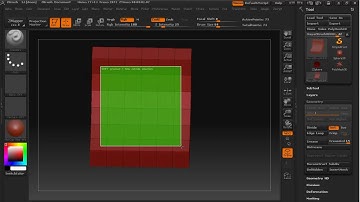 Maya to ZBrush to UDK - Part 6 - Importing into ZBrush.