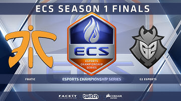 Fnatic vs G2 - Map 1 - Overpass (ECS Season 1 Finals)