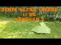 Nouvelle tente ultra légère, Lanshan 2