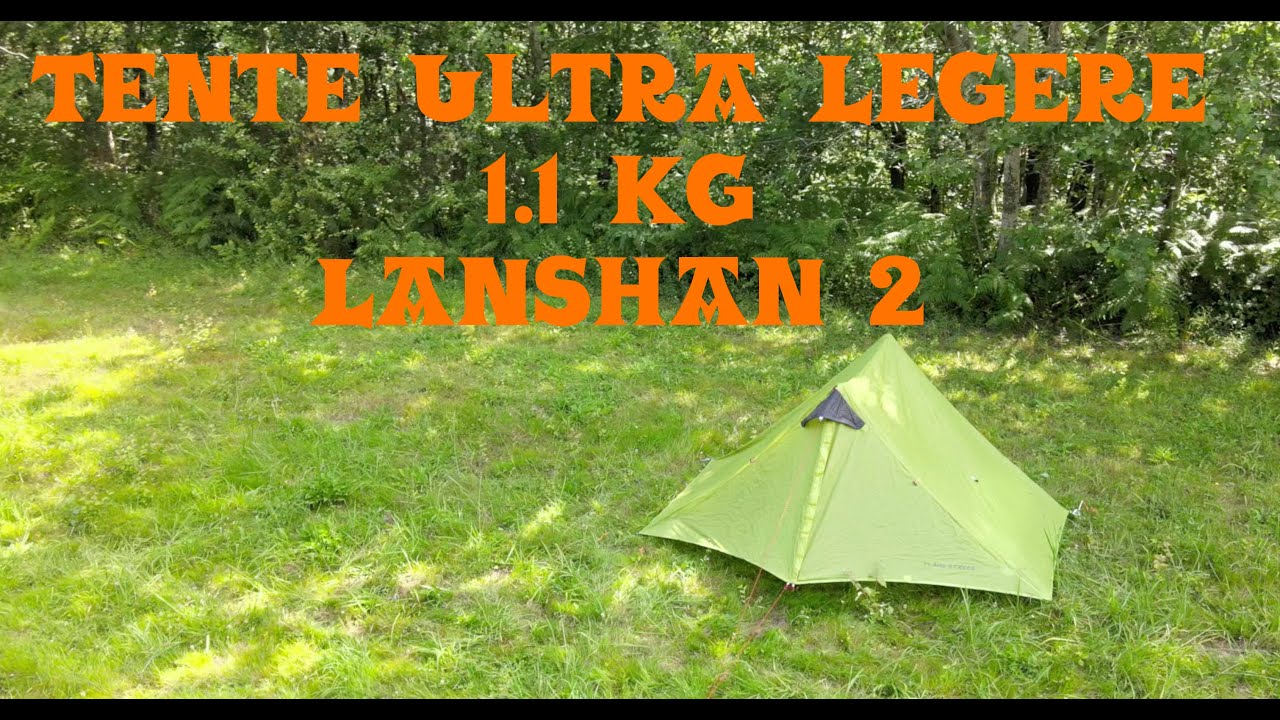 Tente De Camping Ultralégère LanShan Pour 1 Ou 2 Personnes - Double Toit, Nylon 15D/20D, Pour Randonnée Et Trekking