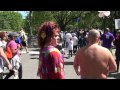 Candy Samples AIDS Walk New York footage