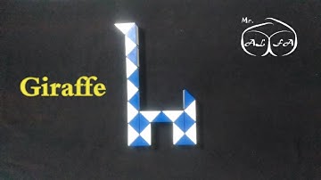 How To Make Giraffe With Rubik