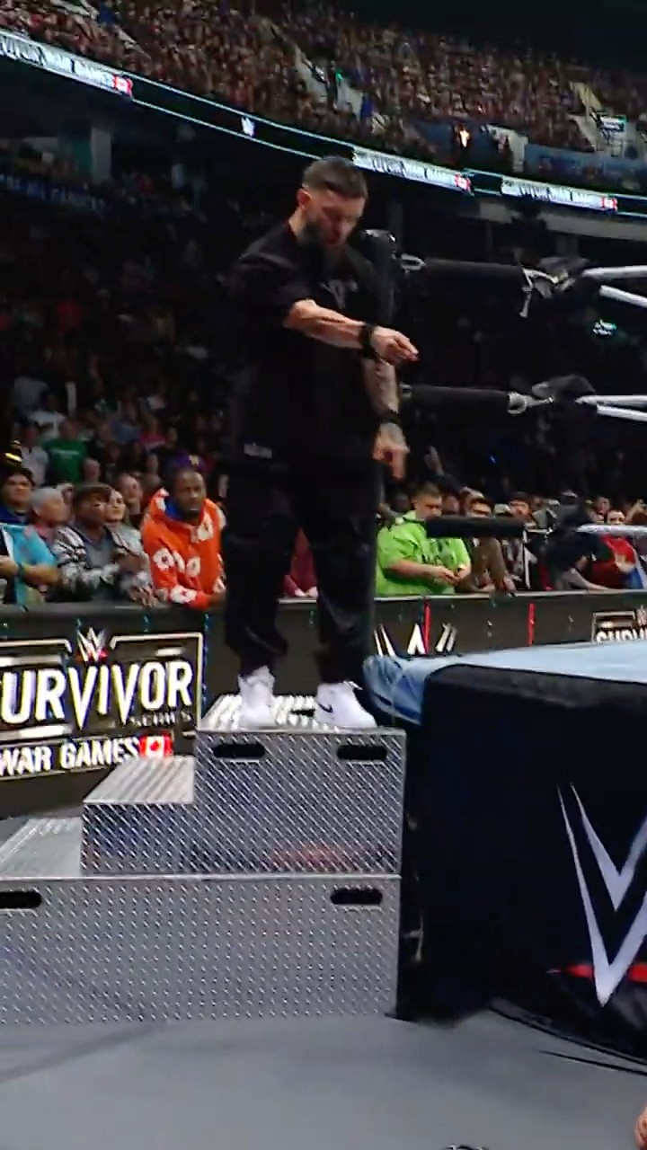 Finn Balor interfered AGAIN! ? #SurvivorSeries