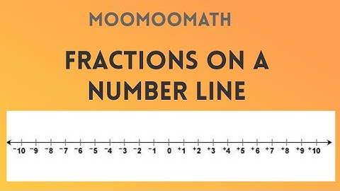 Plotting Fractions and Mixed Numbers on a Number Line