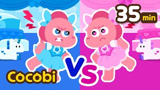 What Color Do You Like? Pink Or Blue Challange Song And More Kids Songs Cocobi