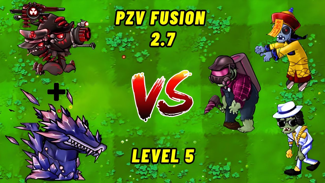 PvZ Fusion Challenge 2.7 - Best Combo Fusions Vs Ultimate Zombies ...