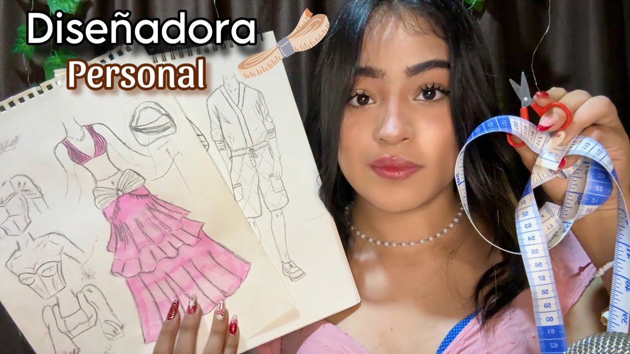 ASMR eres famos@ y diseño tu outfit para pasarela  👚📏