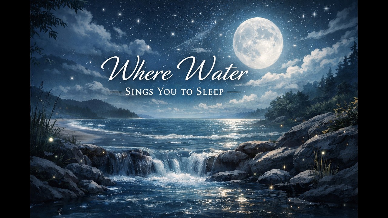 Where Water sings you to sleep - #massagemusic  #relaxationmusic  #stressrelief  #deeprelaxation