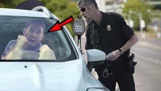 Cop Pulls Over Unregistered Car  Turn Pale When Realizing Who The Driver Is
