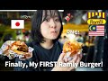 Finally, I try Ramly Burger !/ローカルに超人気のハンバーガーを食べる！/マレーシアストリートフード🇲🇾