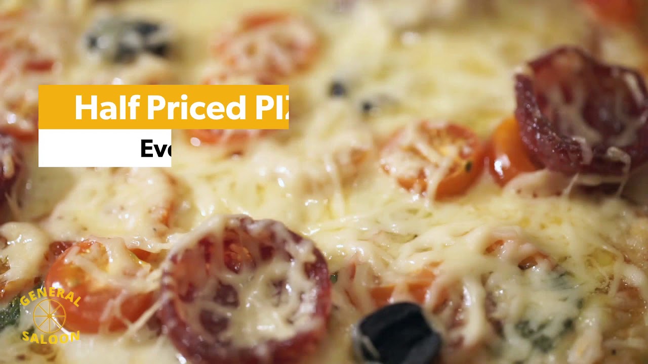 Pizza Lover Eat Now! @General Saloon