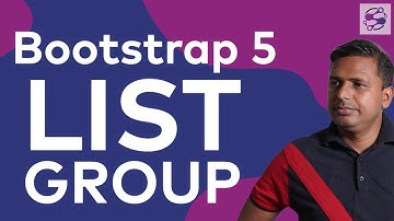 List group in bootstrap 5 | ListGroup in Bootstrap 5 in English | List Group not working n Bootstrap