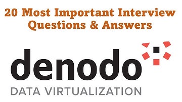 Denodo Interview Questions | Top  20