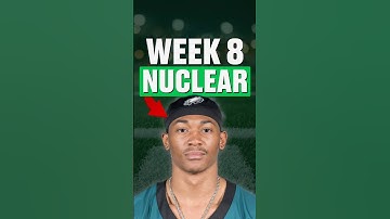 These 4 Players are going NUCLEAR in Week 8 of Fantasy Football 🏈☢️