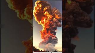 A Powerful Volcano Erupted from Ethiopia 😳 #volcano #shorts #trending