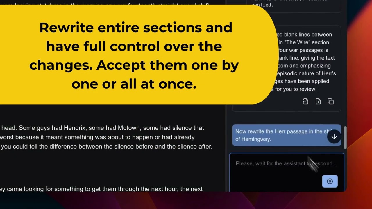 Inkstone - Edits Words like Coding Agents Edit Code