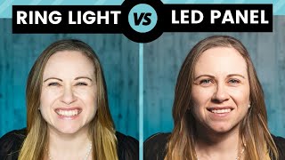 Ring Light vs LED Panel : Which Light Should Your Use for Filming Yourself