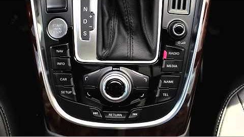 Audi A4 A5 Q5 Q7- Audi 3rd Generation MMI overview