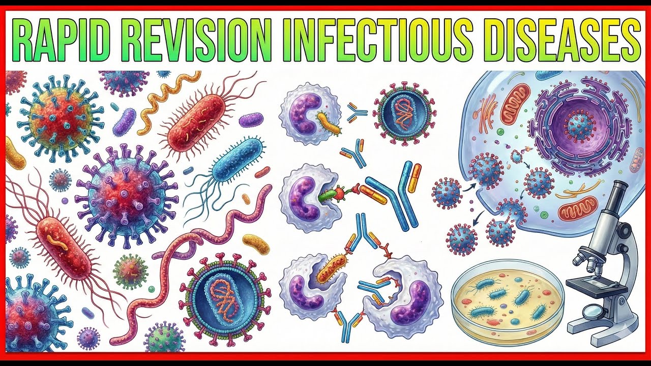 Rapid Revision Infectious Diseases Internal Medicine for FMGE and NEET PG