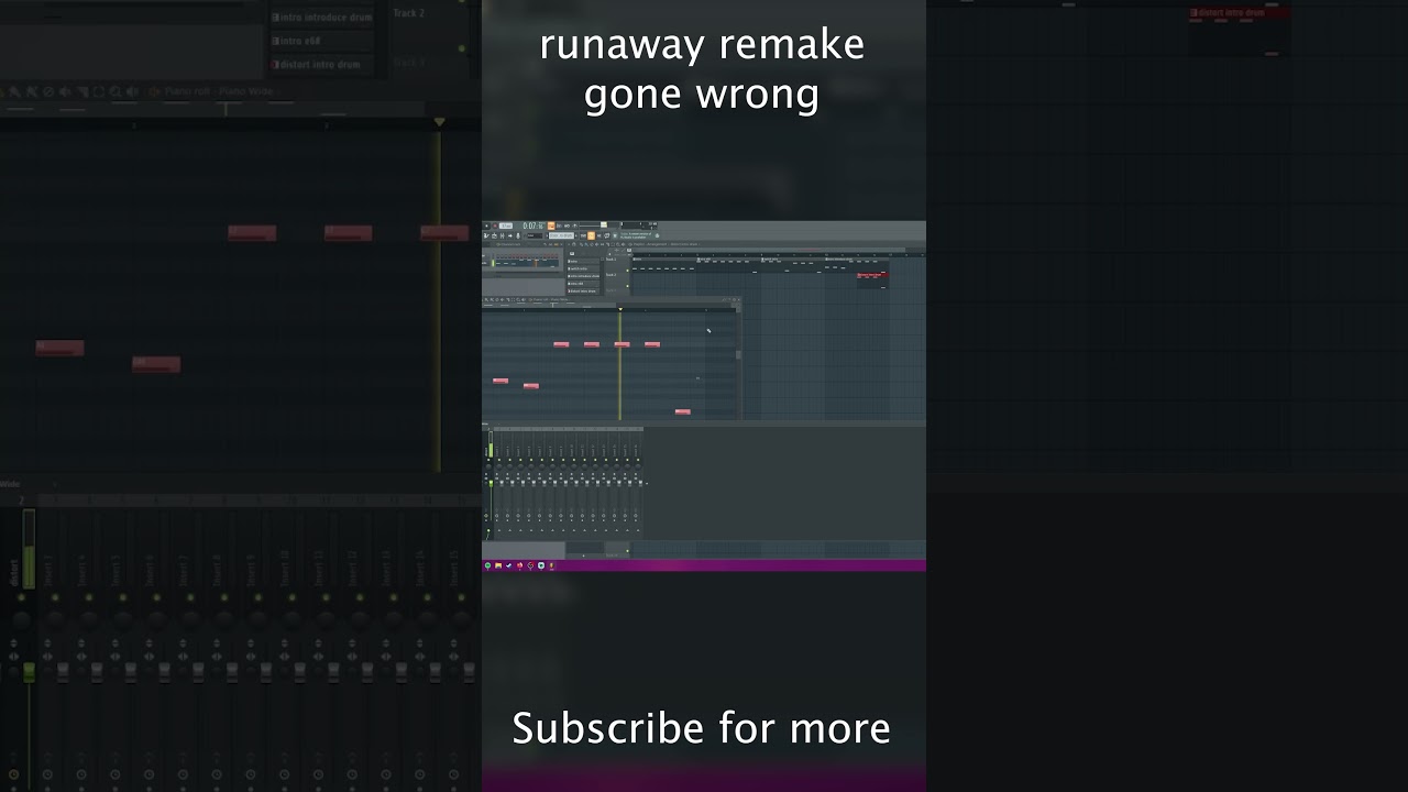 runaway remake gone wrong (FL STUDIO)