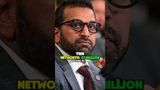 How rich is Kash Patel kashpatel uspolitics networth #ai #movie #billionaire #interview #news