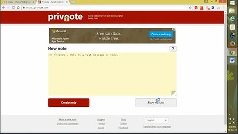 Privnote (send password protect and  self destructive  msgs via link )