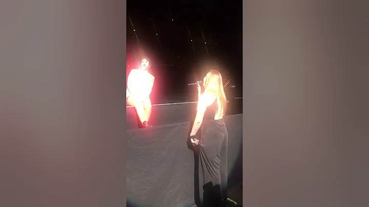 Kari Baker gets pulled to the stage to sing The Pr...
