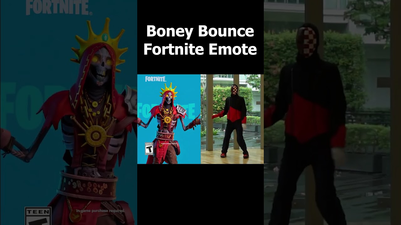 Boney Bounce Emote Comparison 