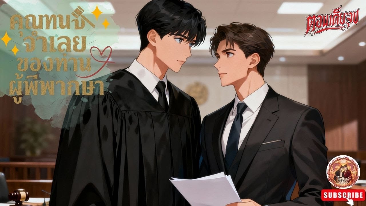 Yaoi คุณทนายจำเลยของท่านผู้พิพากษา❤️😍 [นิยายเสียงวาย] (ตอนเดียวจบ) ฟิน! 