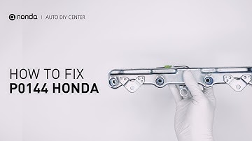How to Fix HONDA P0144 Engine Code in 3 Minutes [2 DIY Methods / Only $8.99]