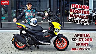 APRILIA SR-GT 200 SPORT FULL REVIEW | PRICE & SPECIFICATIONS | ROAD TEST | FIRST IMPRESSION