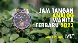 REVIEW JONAS JASMIN JJ-2218L | JAM TANGAN ANALOG WANITA TERBARUU 2023 | DESAIN ELEGAN