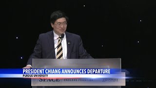 Purdue president Mung Chiang leaving for Northwestern in July