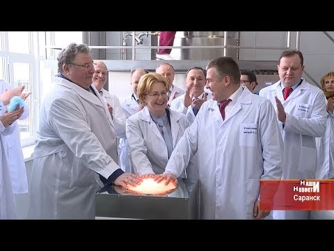 Визит в Саранск министра здравоохранения России Вероники Скворцовой