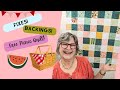 Fixes, Backings &amp; the FREE Picnic quilt!