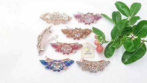 ĐỒNG GIÁ 46k| Kẹp tóc pha lê, đính đá nữ 3d hàn quốc hoa hướng dương siêu đẹp